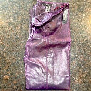 DKNY Women’s Leather Pants